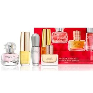 Estee Lauder PERFUME TREASURES 4 PCS Mini Perfume Set  -  New